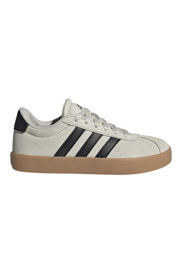 Adidas Childrens/Kids VL Court 3.0 Leather Trainers - Alumina