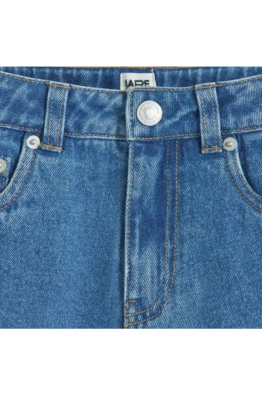 Baggy Denim Bermuda Shorts