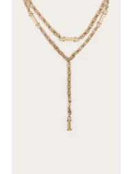 قلادة بريتي ليتل ثينق باللون الذهبي - 1