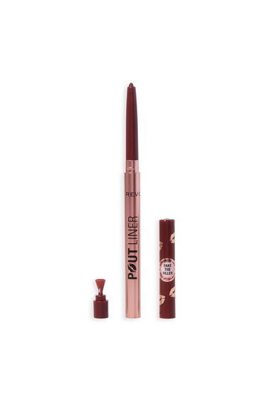Revolution Pout Bomb Plumping Lip Liner Cookie Warm Brown