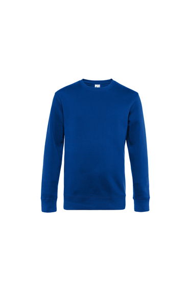 B&C Mens King Crew Neck Sweater - Royal Blue