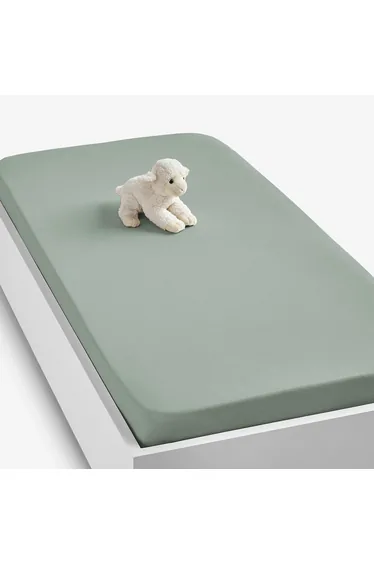 شرشف سرير أطفال قطن جيرسية بحواف مطاطية