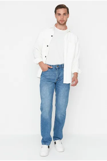 Jeans - Blue - Straight