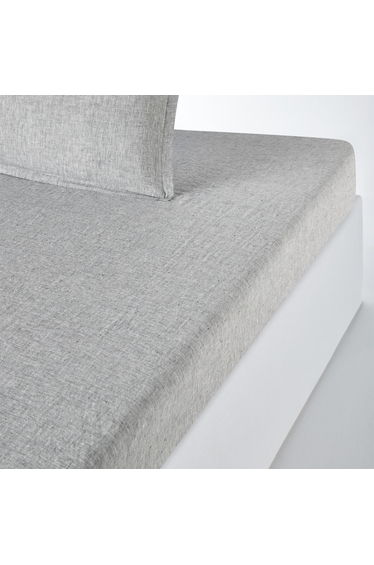 Washed Linen Fitted Sheet