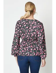 Double Waist Detail Skinny Jeans - 2