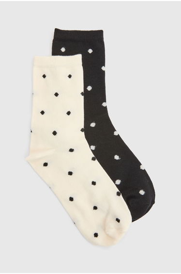 Polka Dot Socks 2 Pack - multi