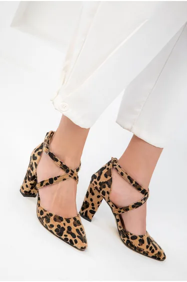 Leopard Women's Classic High Heel Shoes 14391