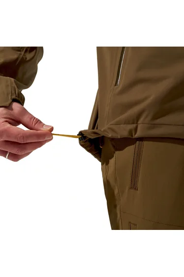 جاكيت شيل رجالي لون بني