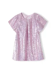 Girls Sequin Party Dress - 1