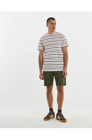 Linen Blend Elasticated Short