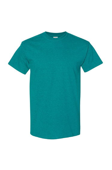 Gildan Mens Heavy Cotton Short Sleeve T-Shirt - Antique Jade Dome