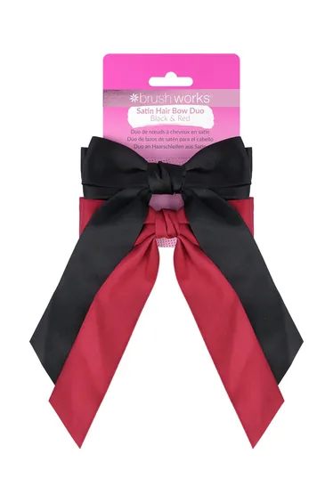 مشبك شعر ستان متعدد الالوان مزين بفيونكة