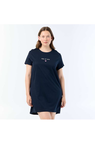 Jersey nightshirt BLUE