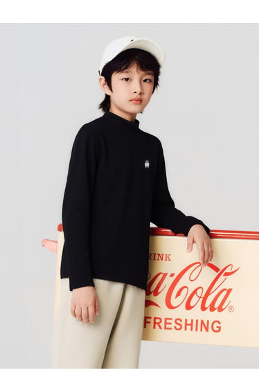 Unisex Long Sleeve T-Shirt with Small Embroidery