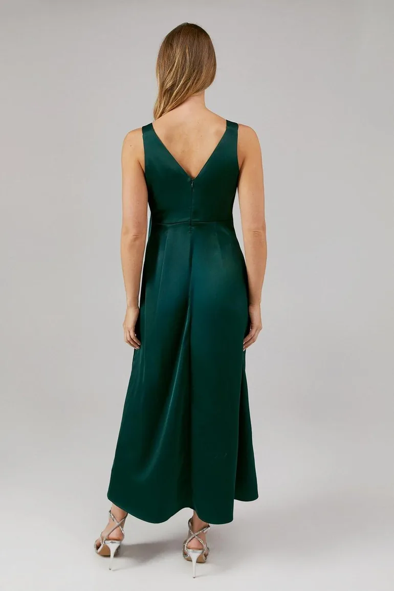 bridesmaid dress wrap top Wrap bridesmaid dress Rosie