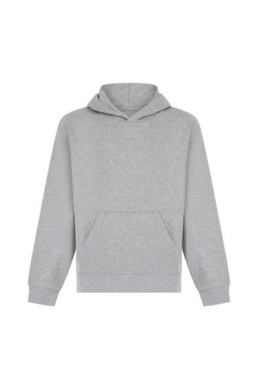 SF Minni Childrens/Kids Sustainable Hoodie - Heather Grey