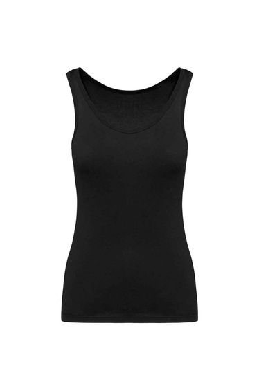 Kariban Womens/Ladies Plain Eco Friendly Tank Top - Black