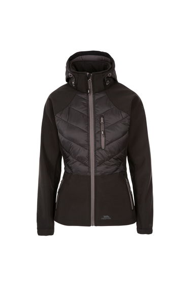 Trespass Womens/Ladies Elvira Soft Shell Jacket - Black