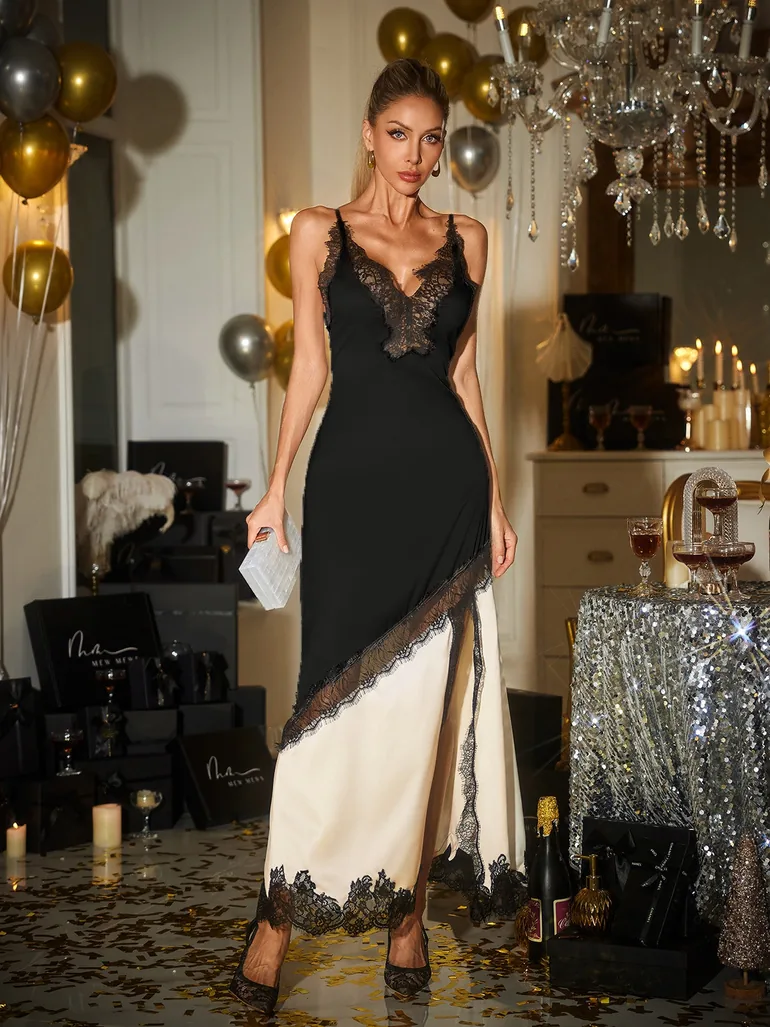 black handkerchief dress Blythe Handkerchief Hem Midaxi Dress | Disturbia main image 1