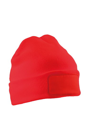 Result Genuine Recycled Unisex Adult Thinsulate Printable Beanie - Red