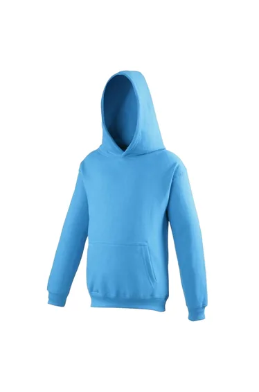 Awdis Kids Unisex Hooded Sweatshirt / Hoodie / Schoolwear - Sapphire Blue