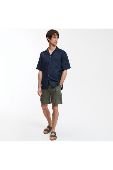 Short Sleeve Linen Shirt