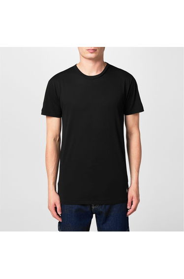 Ralph Lauren Mens Classic Cotton T-Shirt (Pack of 3) - Black
