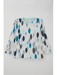 بيجامة باللون الأبيض - 1