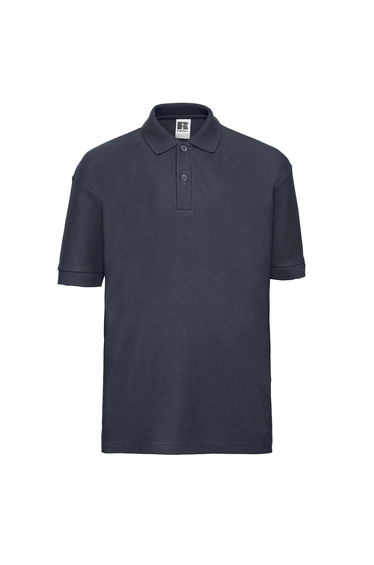Russell Childrens/Kids Classic Polycotton Polo Shirt - French Navy