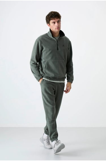 TOMMY Men's Polyester Sweatshirt And Pants Set