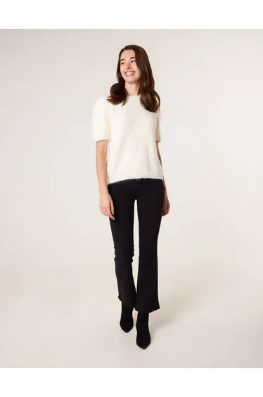 Round Neck Knit Jumper