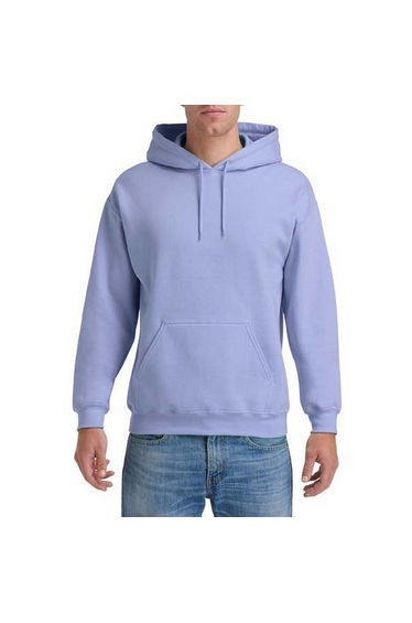 Gildan Heavy Blend Adult Unisex Hooded Sweatshirt / Hoodie - Violet