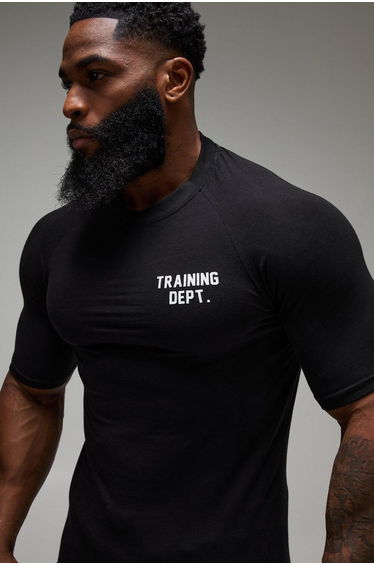 Man Active Training Dept Muscle Fit T-shirt