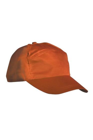 Result Unisex Plain Baseball Cap (Pack of 2) - Orange