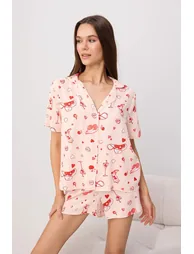 Multicolor More Sustainable Woven Pajama Set - 1