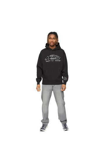 Kings Will Dream Mens Dashed Hoodie - Black