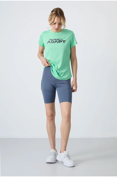 TOMMY Short High-waist Knit Leggings