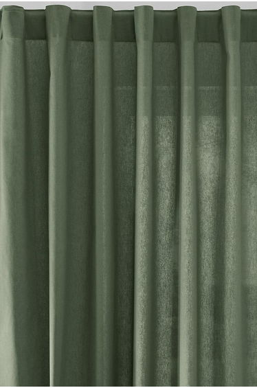 ScÃ©nario Hidden Tab Cotton Curtain