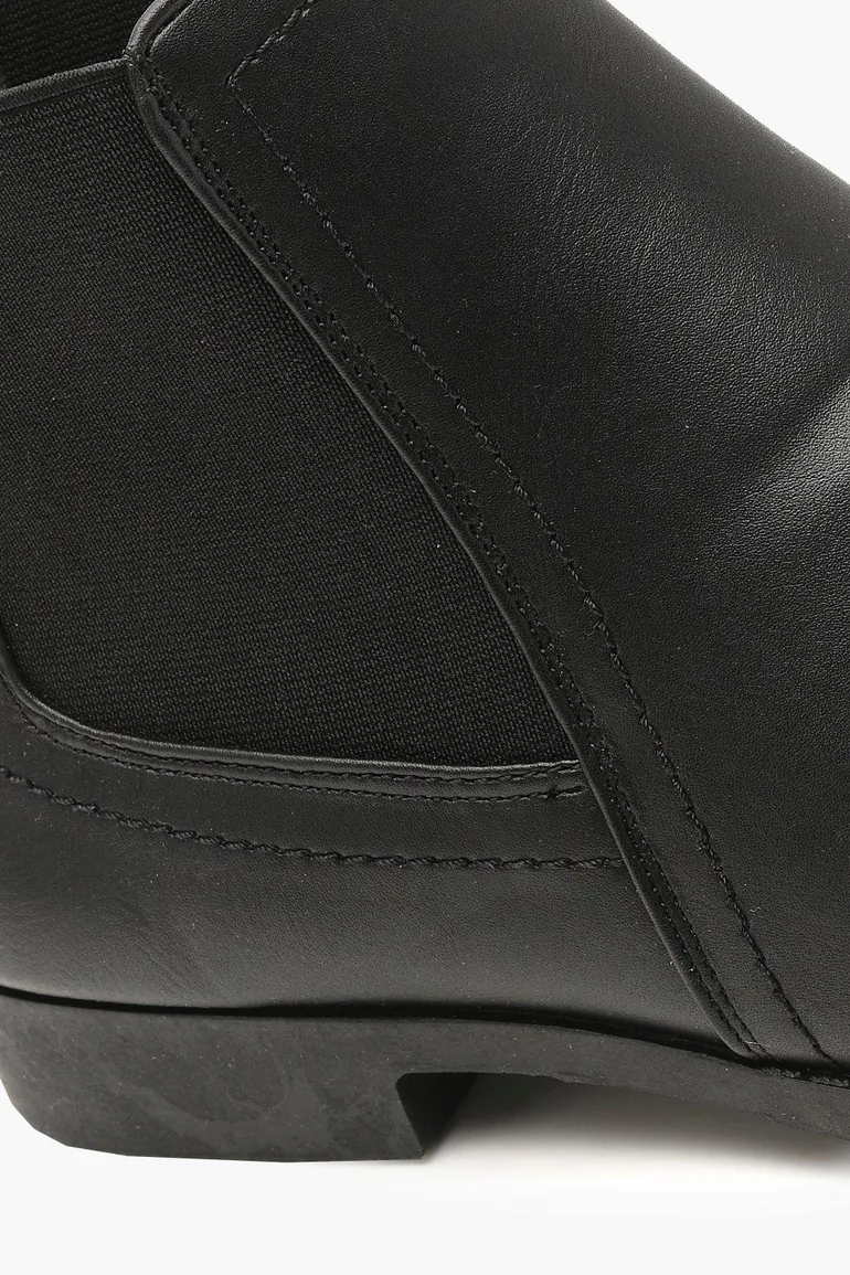 Wide Fit Flat Chelsea Boots - black - 3
