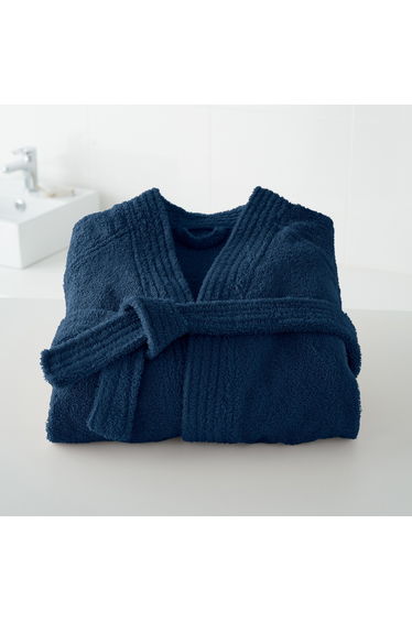 Kimono-Style Towelling Bathrobe, 450g/m²