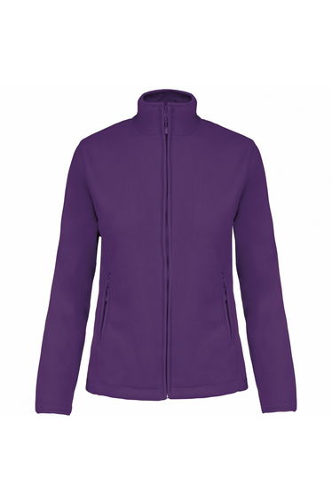 Kariban Womens/Ladies Maureen Microfleece Jacket - Purple