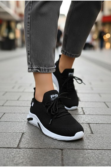 Black Unisex Sneakers