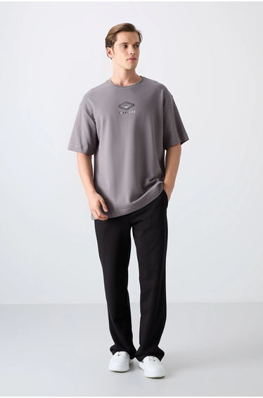 TOMMY Oversized Cotton-Blend Logo T-Shirt
