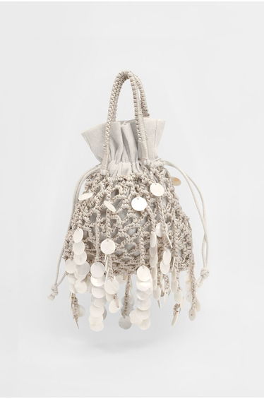 Monica Faux Shell Grab Bag