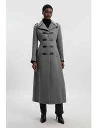 Wool Military Tailored Coat