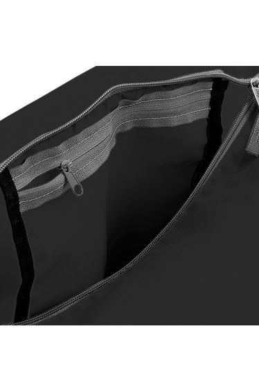 BagBase Packaway Barrel Bag / Duffle Water Resistant Travel Bag (32 Litres) - Black/Black product thumbnail 2