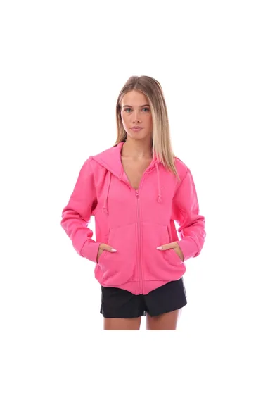 Women's adidas ALL SZN Full Zip Hoodie in Pink