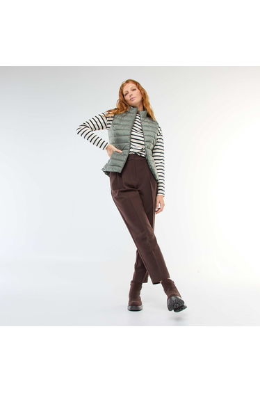 Striped Long-Sleeve Jersey T-Shirt WHITE