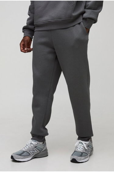 Tall Basic Slim Fit Joggers - charcoal