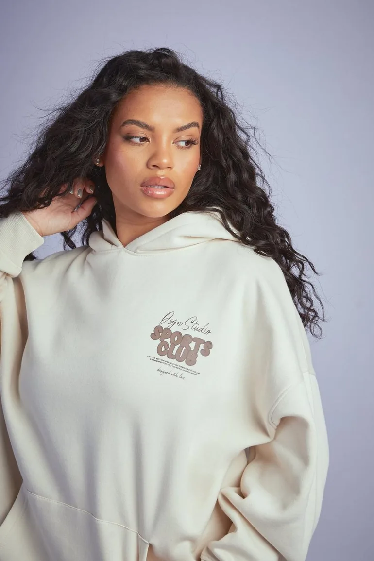 Plus Dsgn Studio Sport Oversized Hoodie - 3